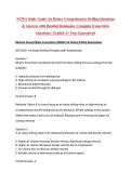 NGWA Study Guide Air Rotary Comprehensive Drilling Questions & Answers with Detailed Rationales &vert; Complete Exam-Style Questions &vert; Graded A&plus; Pass Guaranteed