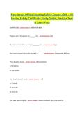 New Jersey Official Boating Safety Course 2026 &ndash; NJ Boater Safety Certificate Study Guide&comma; Practice Test & Exam Prep