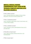 MEDICAL SURGICAL NURSING COMPREHENSIVE STUDY GUIDE ENTIRE TEXTBOOK COMPLETE