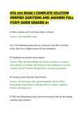 UTA 5315 EXAM 3 COMPLETE SOLUTION VERIFIED QUESTIONS AND ANSWERS FULL STUDY GUIDE
