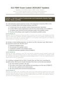 S12 FDNY EXAM 2026&sol;2027 &vert; Latest Update &vert; Questions & Verified Answers &vert; 100&percnt; Correct &vert; Grade A &vert; Pass Guaranteed&NewLine;&NewLine;