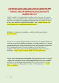 ATLS PRETEST EXAM LATEST 2026 UPDATED QUESTIONS AND &NewLine;VERIFIED 100&percnt; SOLUTIONS &lpar;2026&sol;2027&rpar; &vert;A&plus; GRADED &NewLine;&vert;GUARANTEED PASS