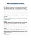 AIC 30 4-6 Practice Questions with Correct Answers