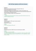 AINS 103 Exam Questions with Correct Answers