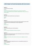 AINS 21 Chapter Two Practice Exam Questions with Correct Answers