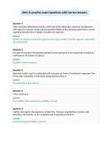 AINS 21 practice exam Questions with Correct Answers
