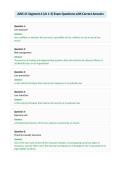 AINS 21 Segment A &lpar;ch 1-3&rpar; Exam Questions with Correct Answers