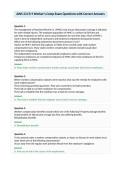 AINS 23 Ch 9 Worker's Comp Exam Questions with Correct Answers