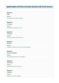 Premium Package-&semi;&semi;Algebra Exams with CORRECT Answers
