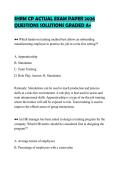 SHRM CP ACTUAL EXAM PAPER 2026 QUESTIONS SOLUTIONS GRADED A