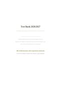 BSIS FIREARM WRITTEN EXAM 2026&sol;2027 &vert; Complete Test Bank Questions & Answers &vert; Certification Prep &vert; Pass Guaranteed - A&plus; Graded&NewLine;&NewLine;