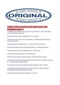 TFM04 STUDY EXAMS GUIDE QUESTIONS AND ANSWERS SURE A&period;pdf