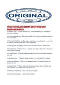 FF1 LATEST EXAMS SCRIPT QUESTIONS AND ANSWERS SURE A&period;pdf&NewLine;&NewLine;1&period; Document information