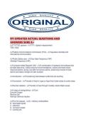 FF1 UPDATED ACTUAL QUESTIONS AND ANSWERS SURE A&period;pdf
