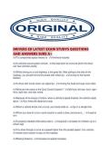 DRIVERS ED LATEST EXAM STUDYS QUESTIONS AND ANSWERS SURE A&period;pdf