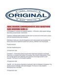 ABGC BOARDS COMPREHENSIVE 2026 QUESTIONS AND ANSWERS SURE A&period;pdf