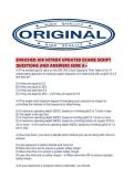ENRICHED AIR NITROX UPDATED EXAMS SCRIPT QUESTIONS AND ANSWERS SURE A&period;pdf