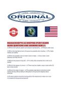 MASSACHUSETTS 2A HOISTING STUDY EXAMS GUIDE QUESTIONS AND ANSWERS SURE A&period;pdf