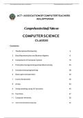 Computer Science All in One Notes by ACT Malappuram Study Notes Updated Latest 2026&ndash;2027 Computer Science Programming Data Structures Algorithms Operating Systems Database Management Networking Software Engineering Exam Study Material for Students&period;