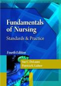 Fundamentals of Nursing 4th Edition by Sue C&period; DeLaune and Patricia K&period; Ladner Test Bank Updated Latest 2026&ndash;2027 Nursing Fundamentals Basic Nursing Patient Care Nursing Skills Clinical Practice Exam Questions with Verified Answers for BSN RN ADN LPN Nursin