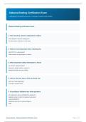 Alabama Boating certification Exam questions and verified correct answers 