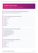 ATI TEAS 7 Exam Test Bank 300 Exam Newest 2026 Complete Questions And&NewLine;Correct Detailed Answers &lpar;Verified Answers&rpar;&vert;Already Grade