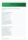Med Surg HESI Exam &vert; Questions with 100&percnt; Correct Answers &vert; Verified &vert;&NewLine;Latest Update 2026&sol;