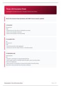 Texas Life Insurance Exam Questions with 100&percnt; Correct answers updated