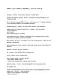 BMGT 301 EXAM 2 VERIFIED STUDY GUIDE