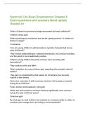 Santrock Life-Span Development Chapter 6&NewLine;Exam questions and answers latest update&NewLine;Graded A&plus;&NewLine;What is Erikson's psychosocial stage associated with early childhood&quest;&NewLine;Initiative versus guilt&period;&NewLine;What psychological mechanism acts as the "great g