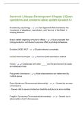 Santrock Lifespan Development Chapter 2 Exam&NewLine;questions and answers latest update Graded A&plus;&NewLine;Evolutionary psychology - A new approach that emphasizes the&NewLine;importance of adaptation&comma; reproduction&comma; and "survival of the fittest" in&NewLine;shaping beha