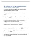 Sys 110 Comm and Info Sys Exam questions and&NewLine;answers Graded A&plus; latest update&NewLine;To communicate with the local airfield's ground&comma; tower&comma; and departure&sol;arrival&NewLine;agencies describes what&quest; -ARC 210 Radio&NewLine;To provide secure voice communication via ARC210 