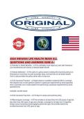 2026 INDIANA LIFE HEALTH MAIN ALL QUESTIONS AND ANSWERS SURE A&period;pdf