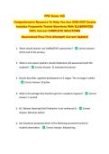 PPR Texes 160 &NewLine;Comprehensive Resource To Help You Ace 2026-2027 Exams &NewLine;Includes Frequently Tested Questions With ELABORATED &NewLine;100&percnt; Correct COMPLETE SOLUTIONS &NewLine;Guaranteed Pass First Attempt&excl;&excl; Current Update&excl;&excl; 