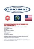 M100 UPDATED EXAMS TEST PAPER QUESTIONS AND ANSWERS SURE A&period;pdf