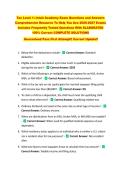Tax Level 1&colon; Intuit Academy Exam Questions and Answers &NewLine;Comprehensive Resource To Help You Ace 2026-2027 Exams &NewLine;Includes Frequently Tested Questions With ELABORATED &NewLine;100&percnt; Correct COMPLETE SOLUTIONS &NewLine;Guaranteed Pass First Attempt&excl;&excl; Current Update&excl;&excl; 