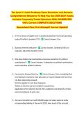 Tax Level 1&colon; Intuit Academy Exam Questions and Answers &NewLine;Comprehensive Resource To Help You Ace 2026-2027 Exams &NewLine;Includes Frequently Tested Questions With ELABORATED &NewLine;100&percnt; Correct COMPLETE SOLUTIONS &NewLine;Guaranteed Pass First Attempt&excl;&excl; Current Update&excl;&excl;