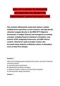 AHIP FINAL EXAM 2025-2026 &NewLine;COMPLETE Q&A STUDY GUIDE &ndash; &NewLine;VERIFIED GRADE A&plus; 
