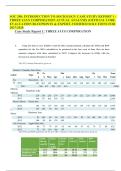 SOC 200&colon; Introduction to Sociology Case Study Report 1 &ndash; Three Jays Corporation Actual Analysis &lpar;Official Core Evaluation Blueprints & Expert-Verified Solutions for 2027&sol;2028&rpar;