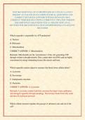 NUR 2063 ESSENTIAL OF PATHOPHYSIOLOGY EXAM 1 LATEST 2026&sol;2027 ACCURATE EXAM COMPLETE REAL QUESTIONS AND CORRECT DETAILED ANSWERS WITH RATIONALES &lpar;100&percnt; CORRECT VERIFIED SOLUTIONS&rpar; CURRENTLY UPDATED VERSION 2026 EDITION &vert;GUARANTEED PASS A&plus; &lpar;BRAND NEW&excl;&rpar; FULL