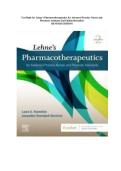 TEST BANK FOR LEHNE'S PHARMACOTHERAPEUTICS FOR ADVANCED PRACTICE NURSES AND PHYSICIAN ASSISTANTS&comma; 2ND EDITION BY ROSENTHAL&vert; ALL CHAPTERS &vert; QUESTIONS & 100&percnt; VERIFIED ANSWERS AND RATIONALES 