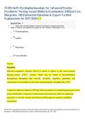 NURS 6635 Psychopharmacology Midterm Exam Prep 2027&sol;2028 &vert; Advanced Practice Psychiatric Nursing Comprehensive Review