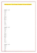 NIH Stroke Scale &lpar;NIHSS&rpar; Exam Prep &vert; All Test Groups Practice Questions & Detailed Rationales 2027&sol;2028
