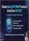 Ultimate Barkley DRT PMHNP Practicum 1 Actual Exam 2026&sol;2027 &ndash; A&plus; Graded Full-Length Practice Exam with Verified Answers&comma; Detailed Clinical Rationales&comma; DSM-5-TR-Aligned Questions&comma; and Instant Download &ndash; The Ultimate Study Resource to Pass on Your First At