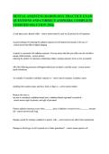 DENTAL ASSISTING RADIOLOGY PRACTICE EXAM &NewLine;QUESTIONS AND CORRECT ANSWERS&period; COMPLETE &NewLine;VERIFIED SOLUTION 2026&period;
