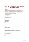 AANPCB FNP Practice V1 Exam Questions and Correct Answers&period;