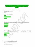 AMB400 EpicCare Ambulatory Administration Chapter Review Questions with Verified Solutions-2026-2027 Update&period;