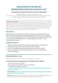 Massachusetts Psychology Jurisprudence Practice Exam &lpar;2026&sol;2027&rpar; &ndash; Psychology Licensure & Regulatory Compliance &vert; 20 Original Practice Questions with Correct Answers and Rationales