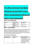 Elite Wisconsin Social Work Law & Ethics MPSW Test Bank &vert; 44&plus; Question S-Tier Study Guide &lpar;2026&sol;2027&rpar;