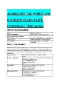 S-Tier Alaska Social Work Law & Ethics Exam 2026&sol;2027&colon; The Elite 44&plus; Question Test Bank & Study Guide